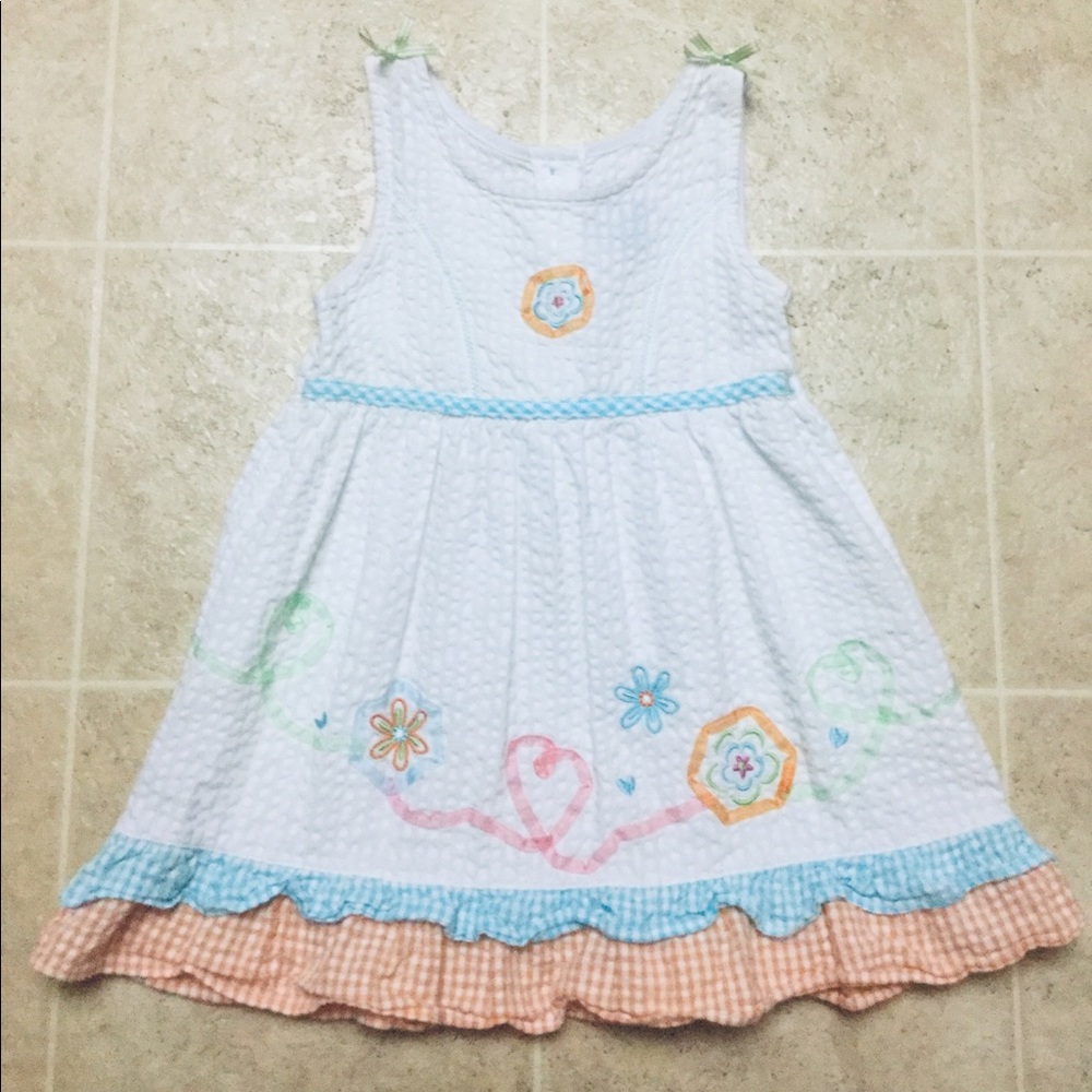 “Bon Blues” spring dress